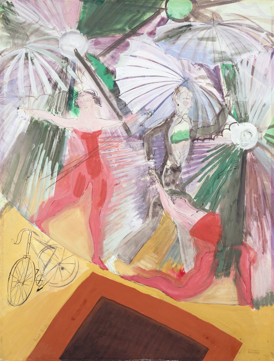 Die Seiltänzer von Raoul Dufy