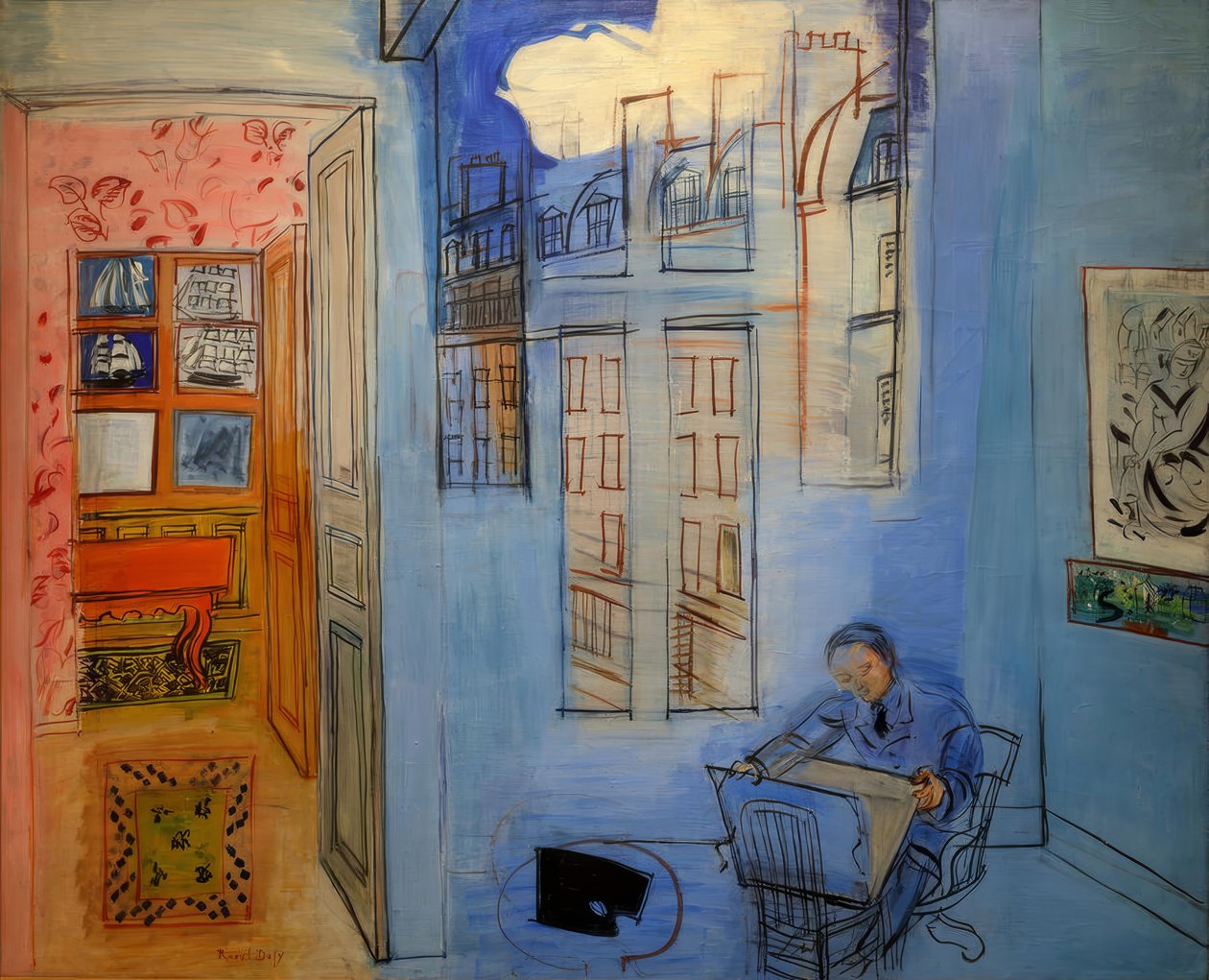 Das Atelier von Raoul Dufy