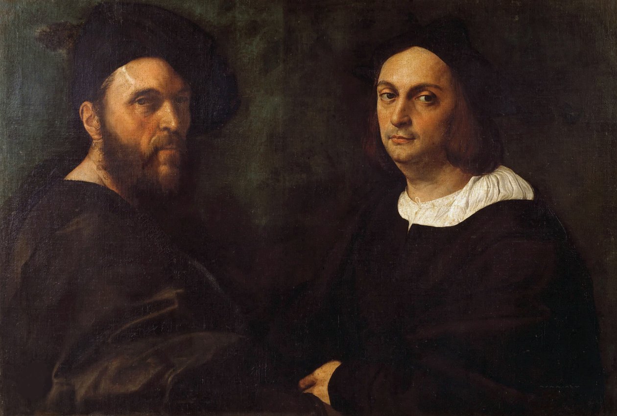 Doppelporträt, ca. 1516 von Raphael