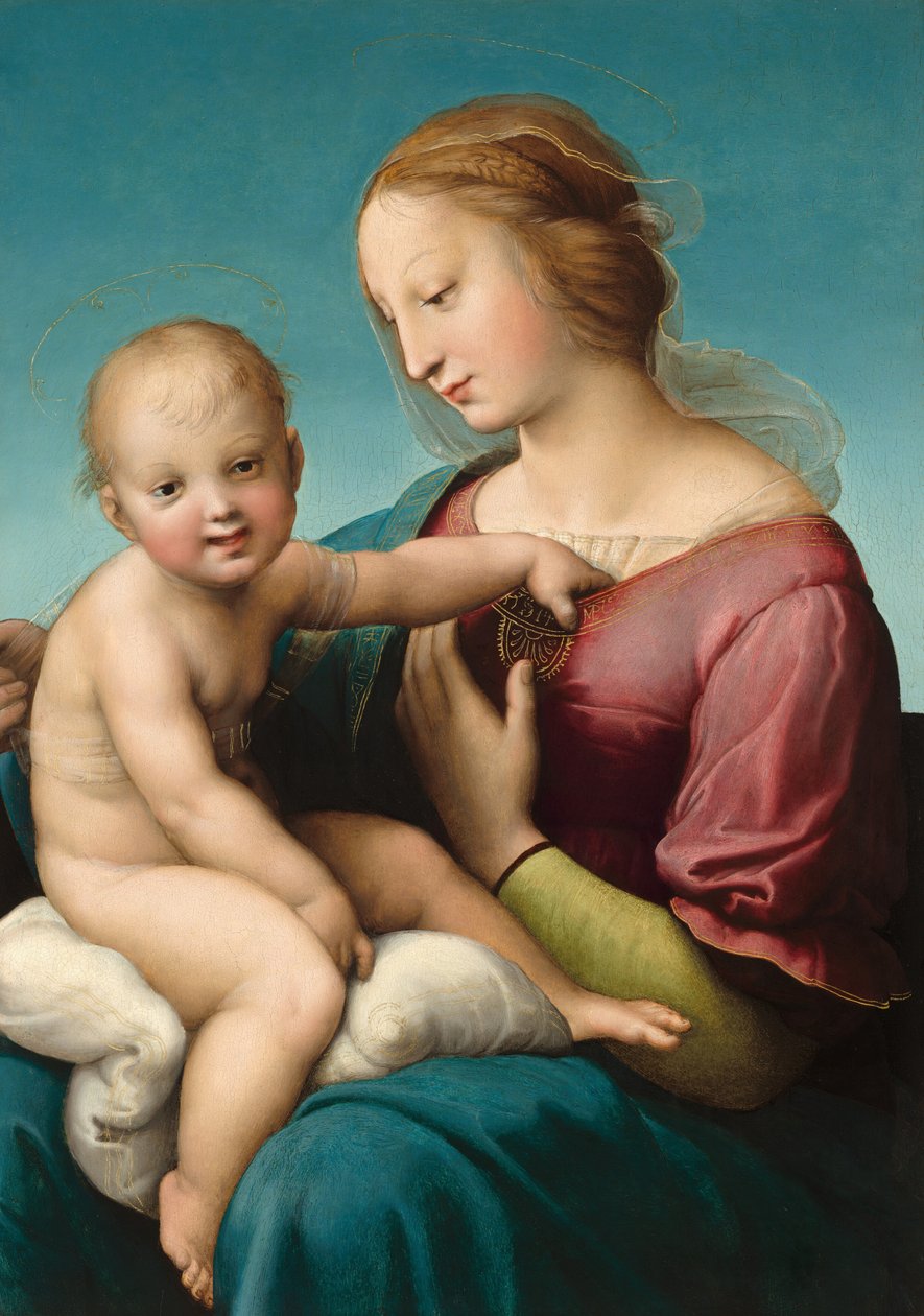 Die Niccolini-Cowper Madonna, 1508 von Raphael