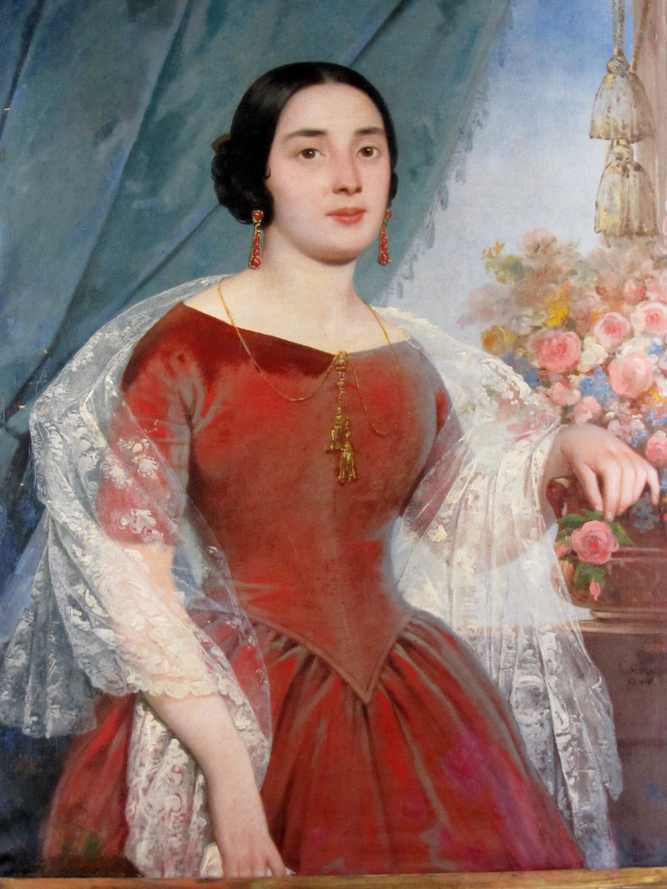Doña Luisa Recabarren von Raymond Auguste Quinsac Monvoisin