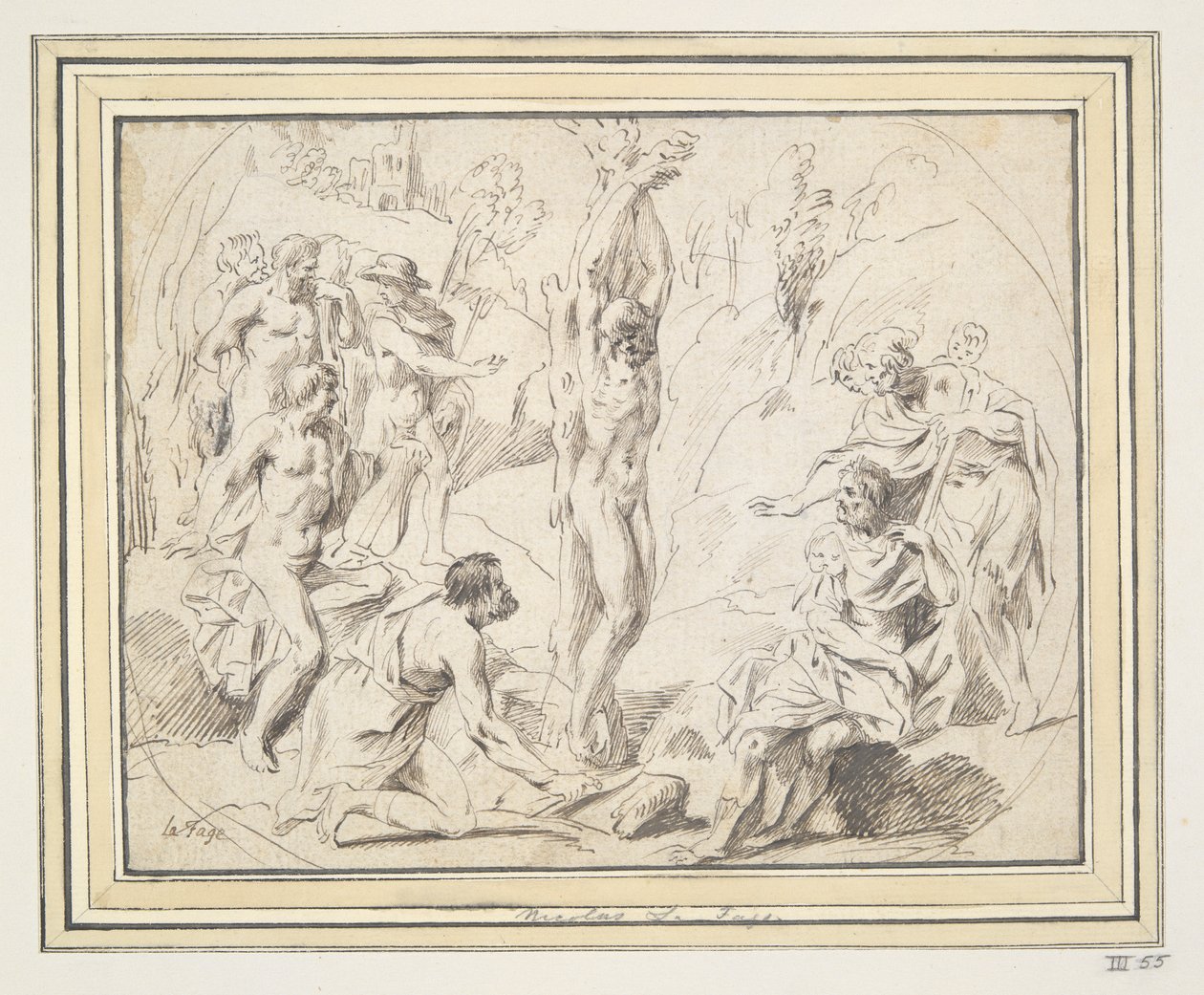 Die Häutung des Marsyas von Raymond Lafage