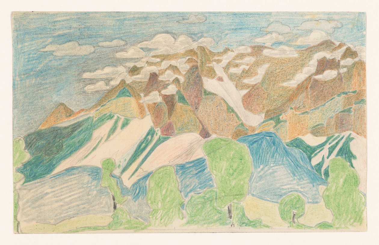 Berglandschaft von Reijer Stolk