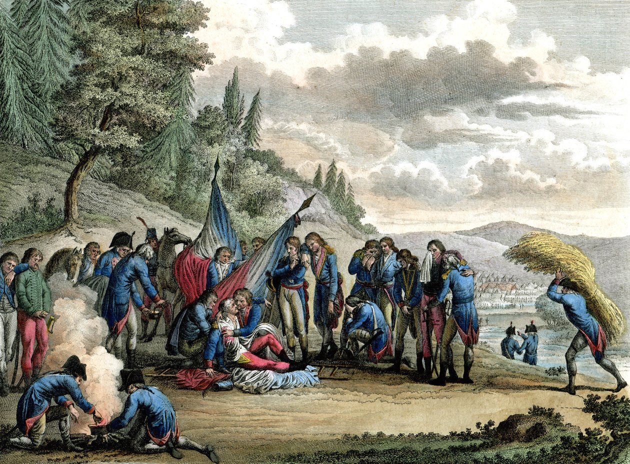 Tod des Generals Marceau von Reiner Vinkeles