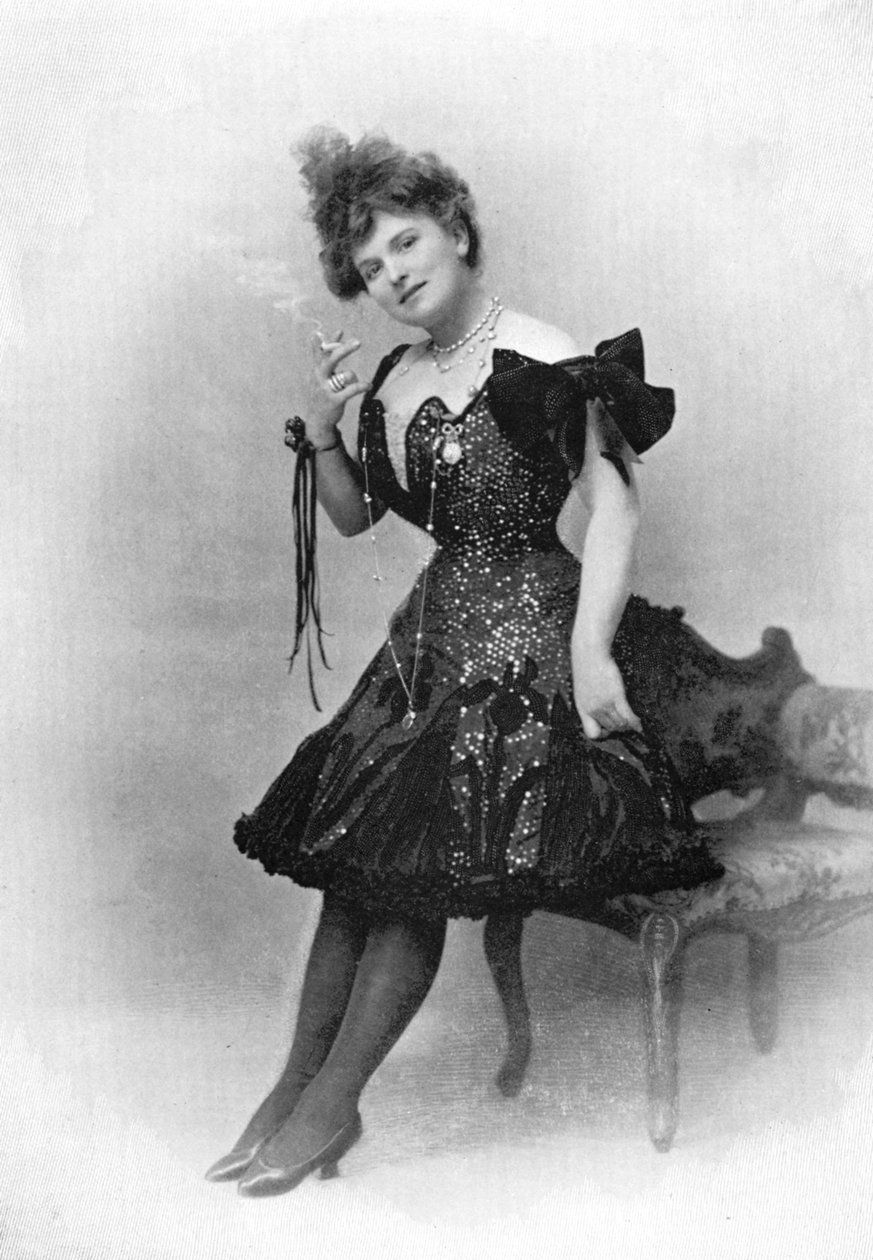 Nina Martino, italienische Schauspielerin, 1902-1903 von Reinhold Thiele