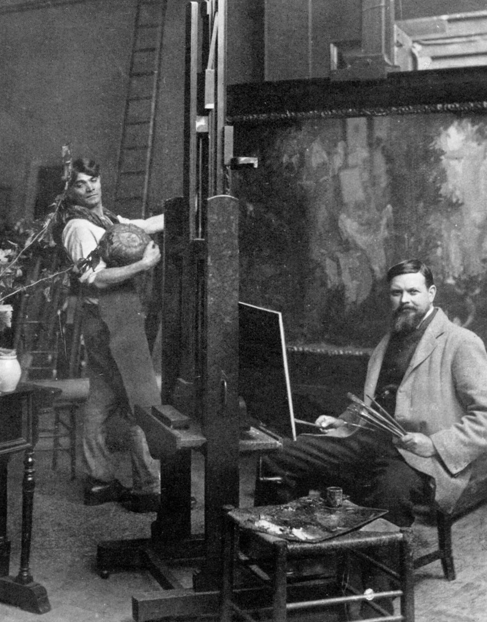 Sir Frank Brangwyn 1867-1956, walisischer Künstler, 1911-1912 von Reinhold Thiele