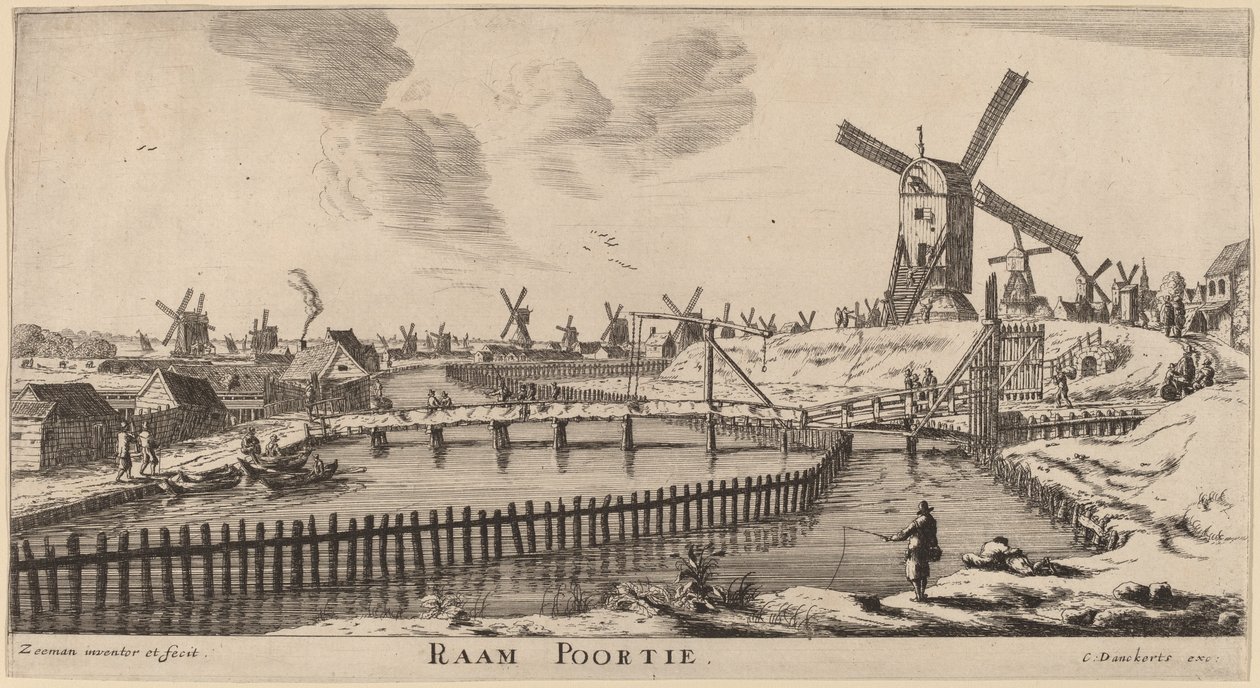 Raam-Tor (Raam Poortie) von Reinier Nooms, called Zeeman