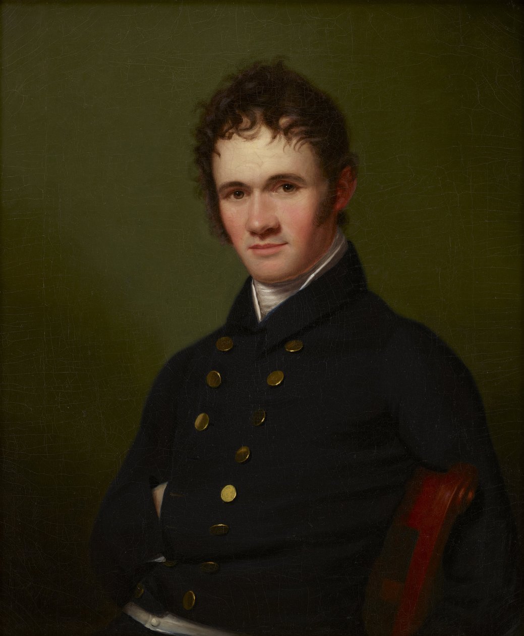 Porträt von Kommandant Lewis Warrington (1782-1851) von Rembrandt Peale