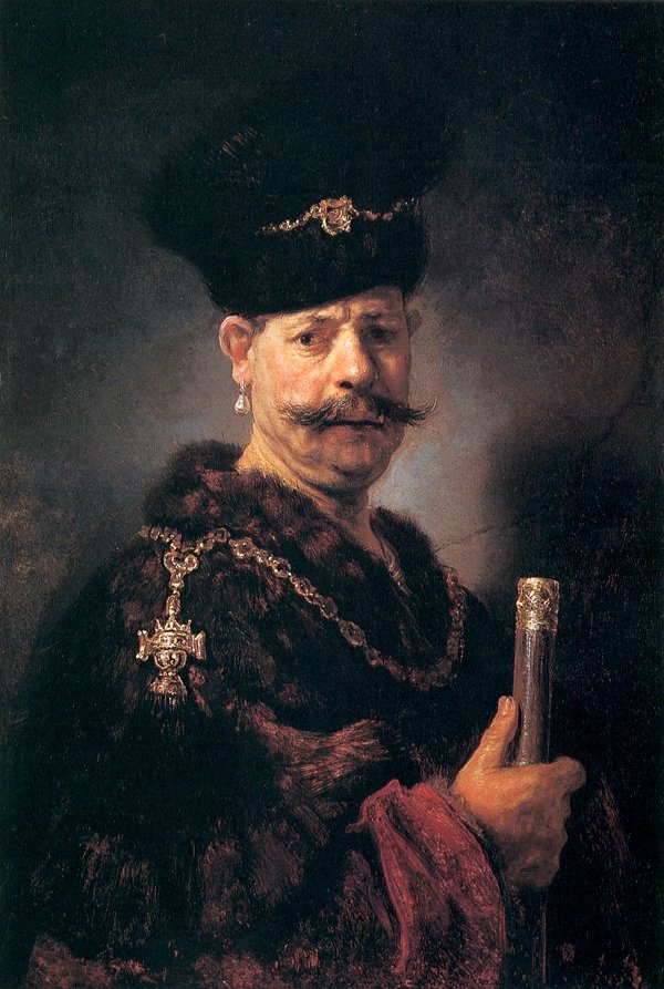 Ein polnischer Edelmann von Rembrandt van Rijn