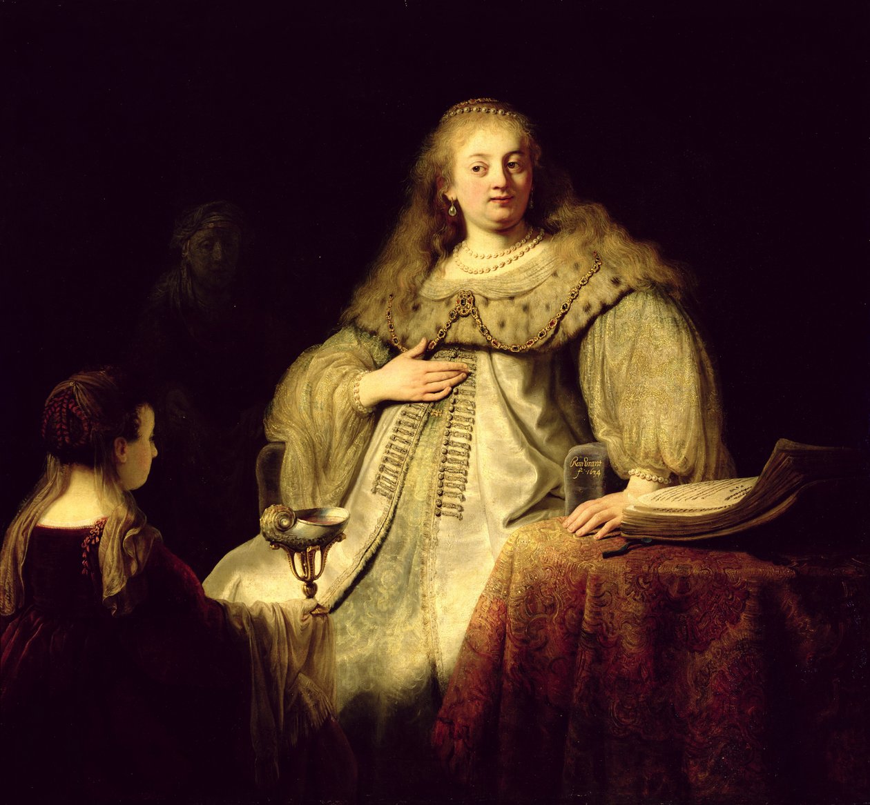 Artemisia, 1634 von Rembrandt van Rijn