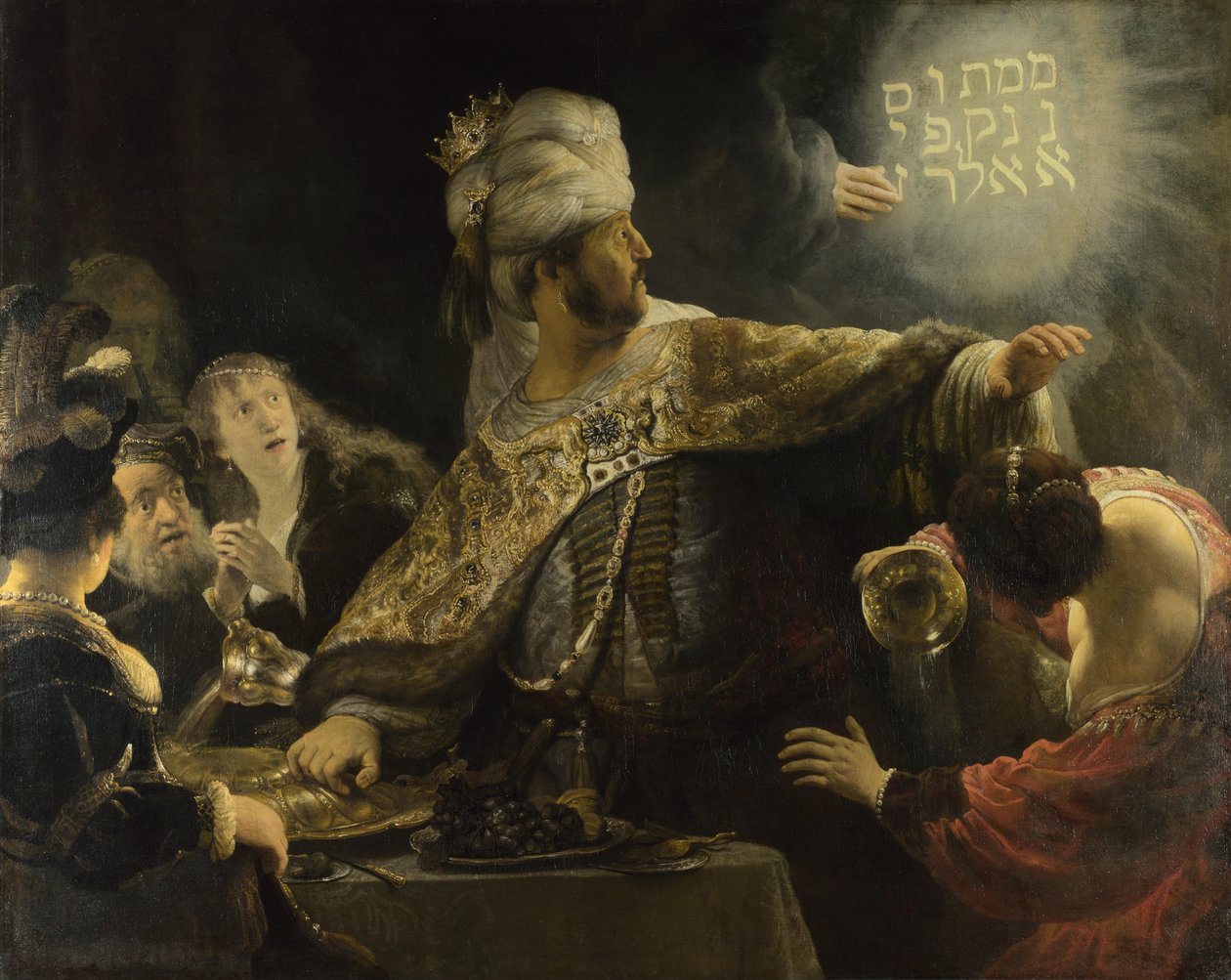 Belshazzars Fest von Rembrandt van Rijn