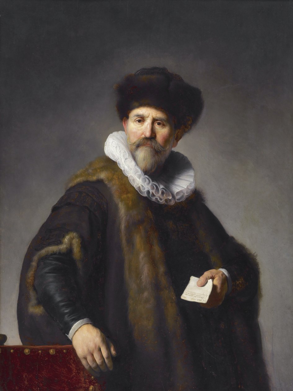 Porträt von Nicolaes Ruts von Rembrandt van Rijn