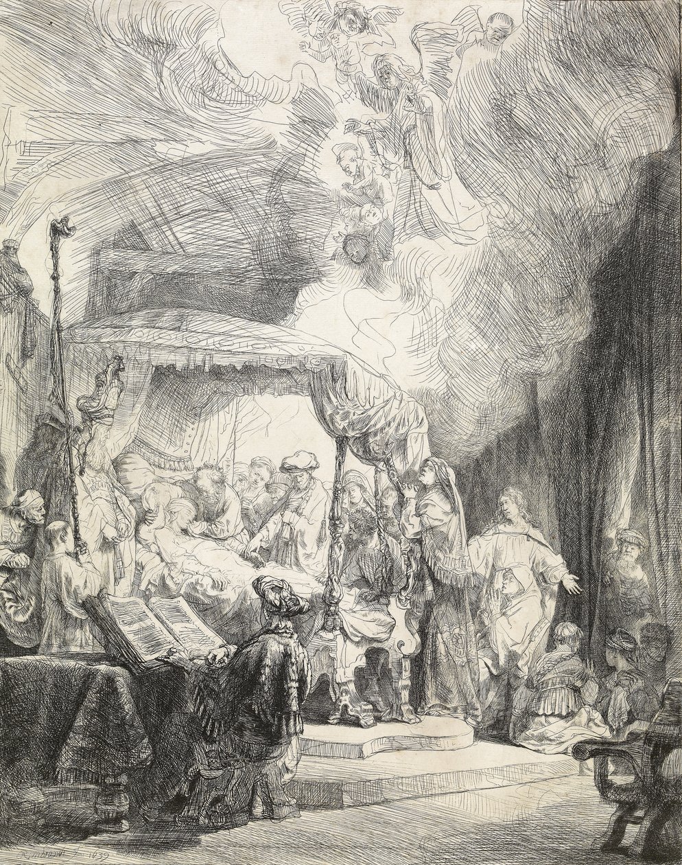 Der Tod der Jungfrau, 1639 von Rembrandt van Rijn