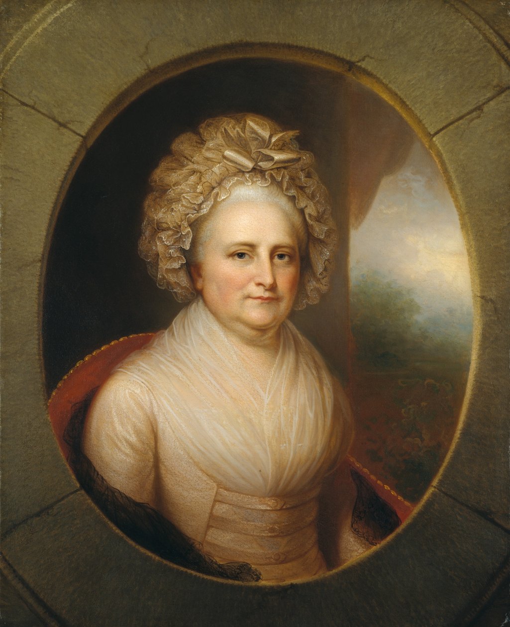 Martha Washington von Rembrandt Peale