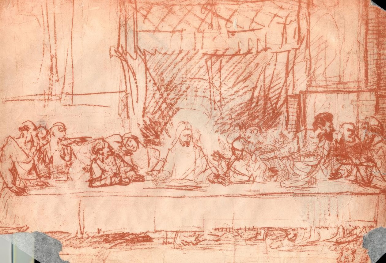 Das Abendmahl von Rembrandt van Rijn