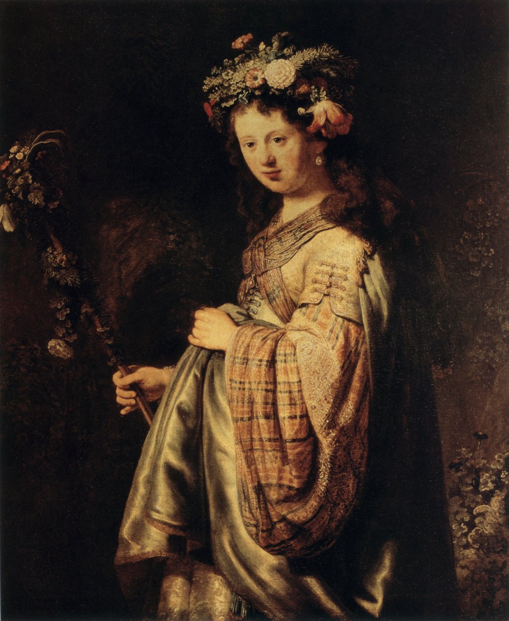 Flora, 1634 von Rembrandt van Rijn