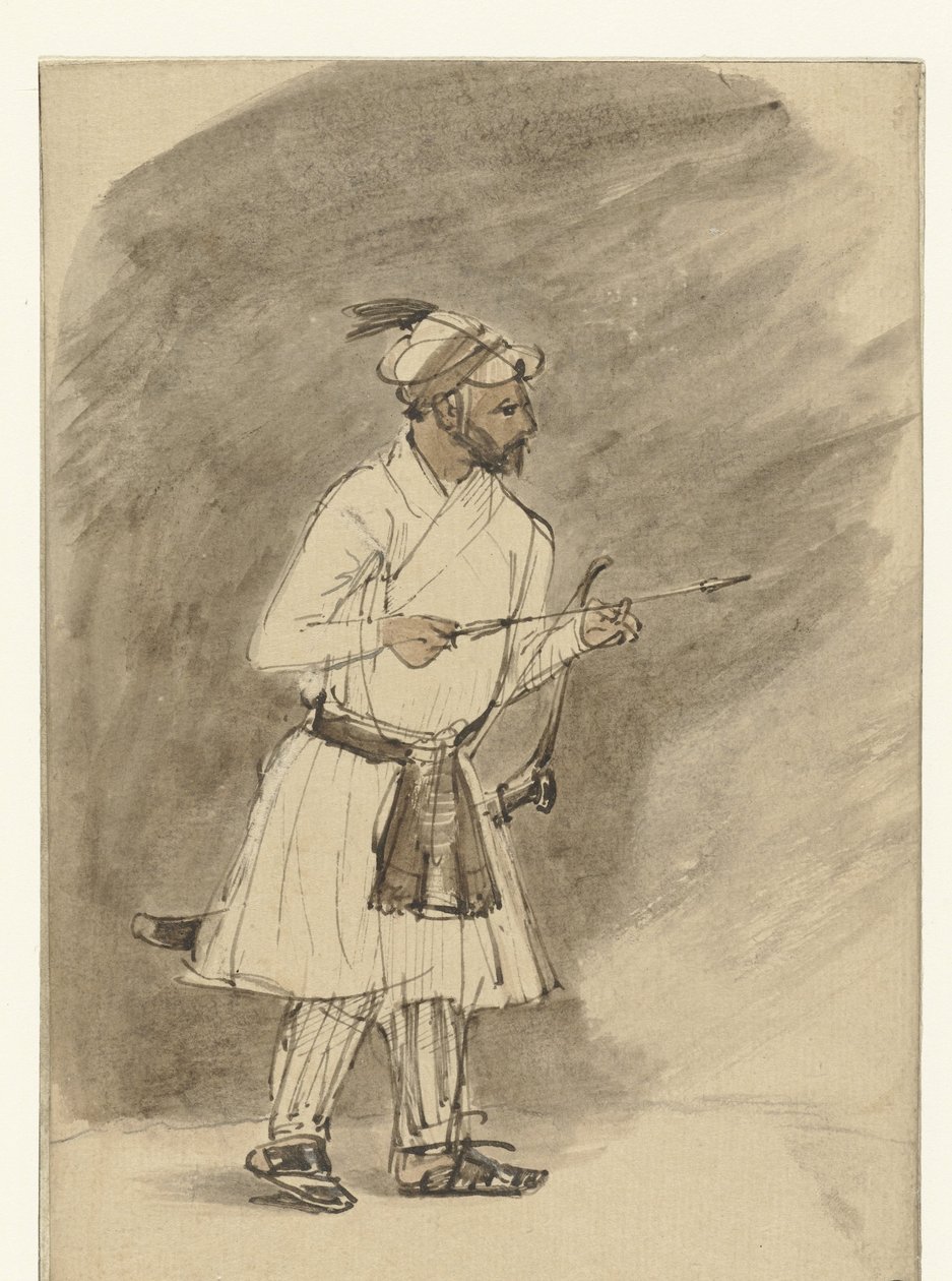 Indischer Bogenschütze von Rembrandt van Rijn