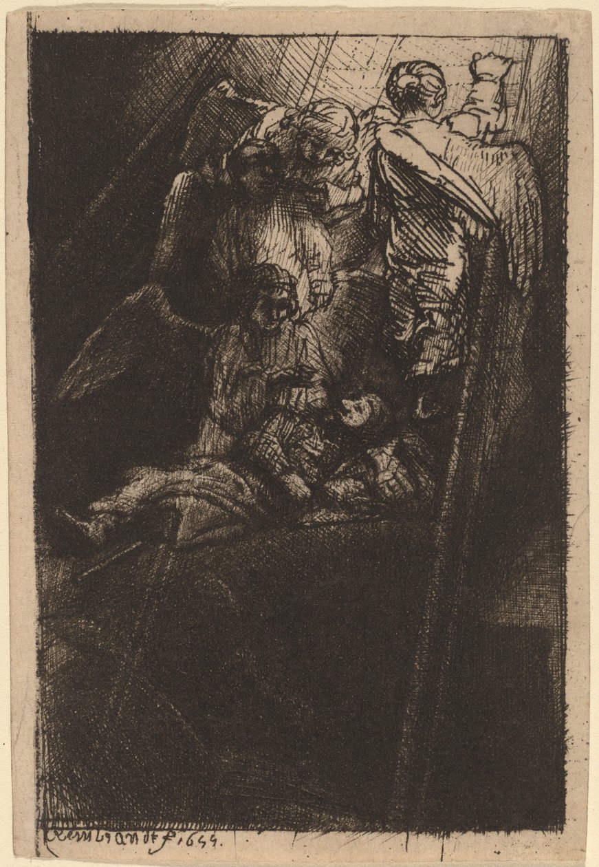 Jakobsleiter von Rembrandt van Rijn