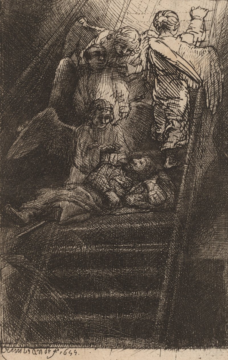 Jakobsleiter von Rembrandt van Rijn