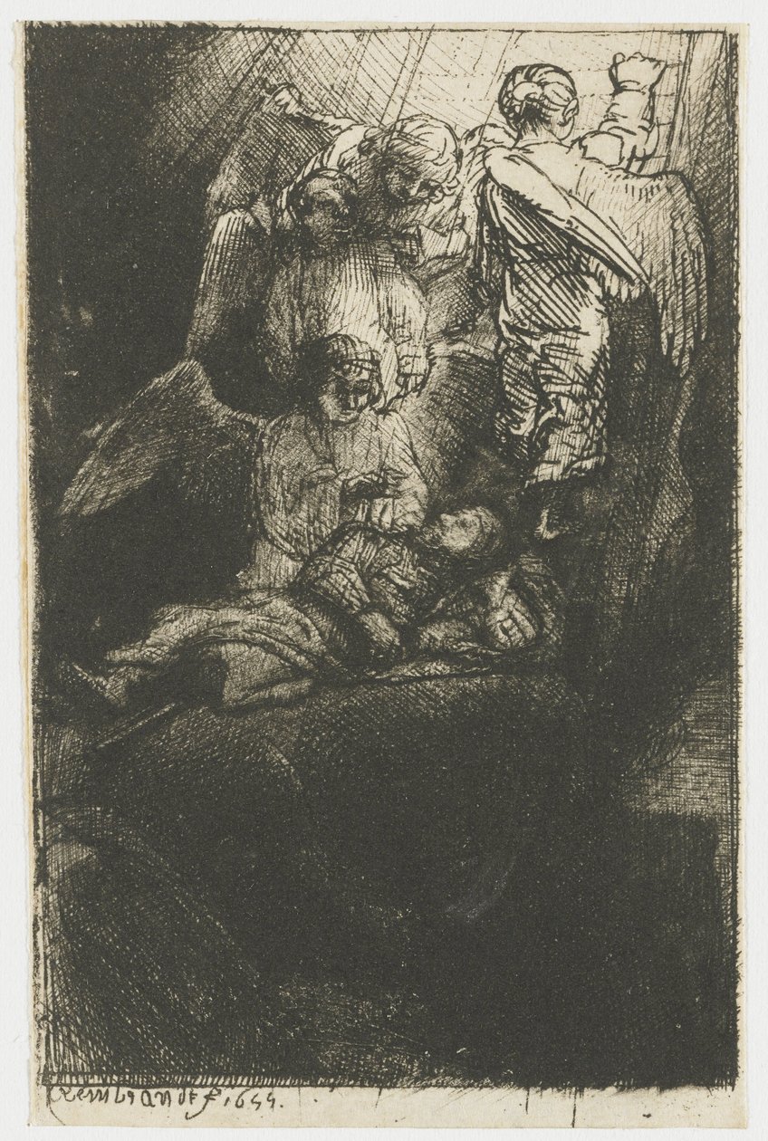 Jakobsleiter von Rembrandt van Rijn