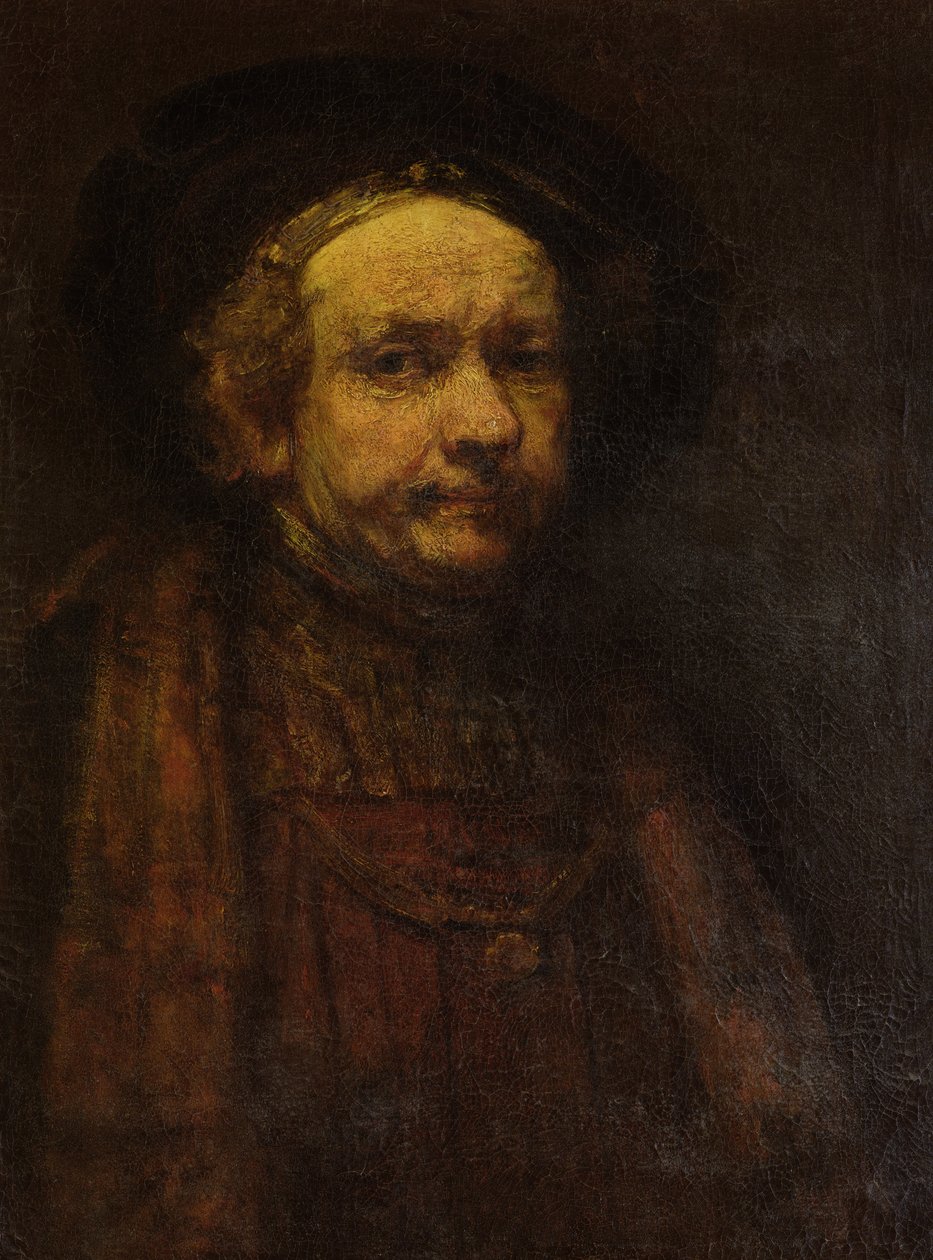 Selbstporträt, älter von Rembrandt van Rijn