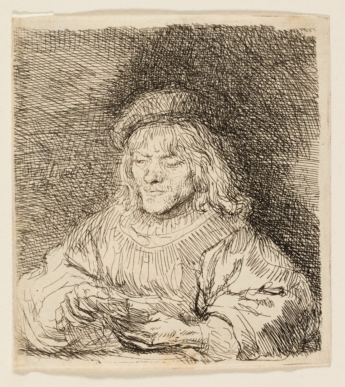Der Kartenspieler von Rembrandt van Rijn
