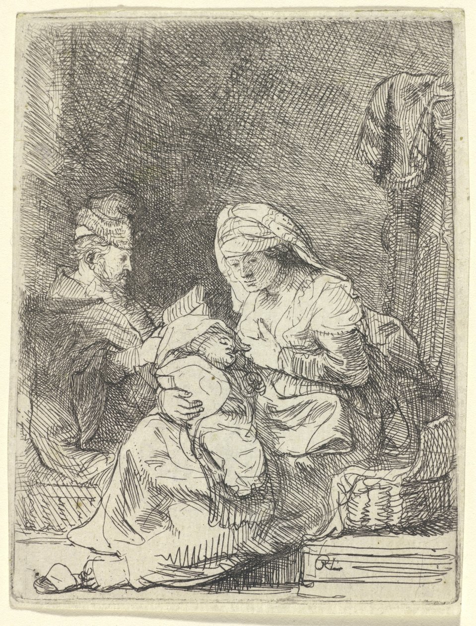 Die Heilige Familie von Rembrandt van Rijn