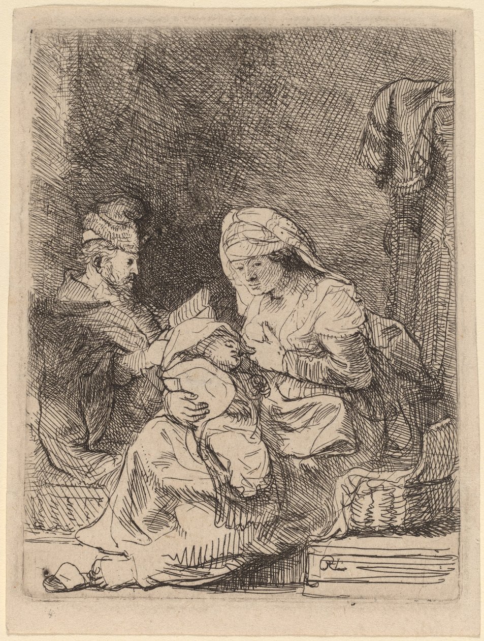 Die Heilige Familie von Rembrandt van Rijn