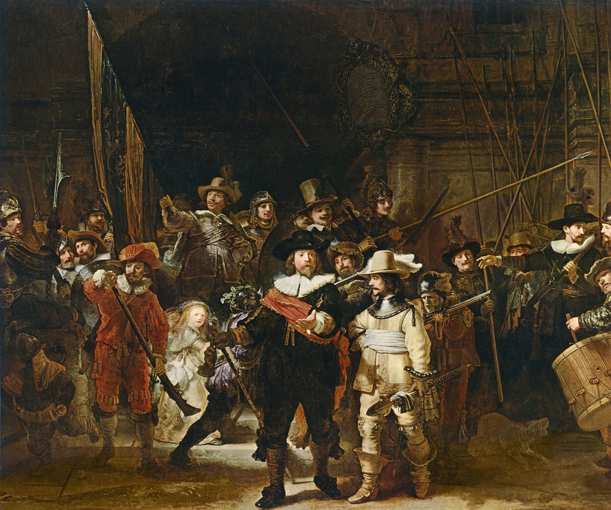 Die Nachtwache von Rembrandt van Rijn