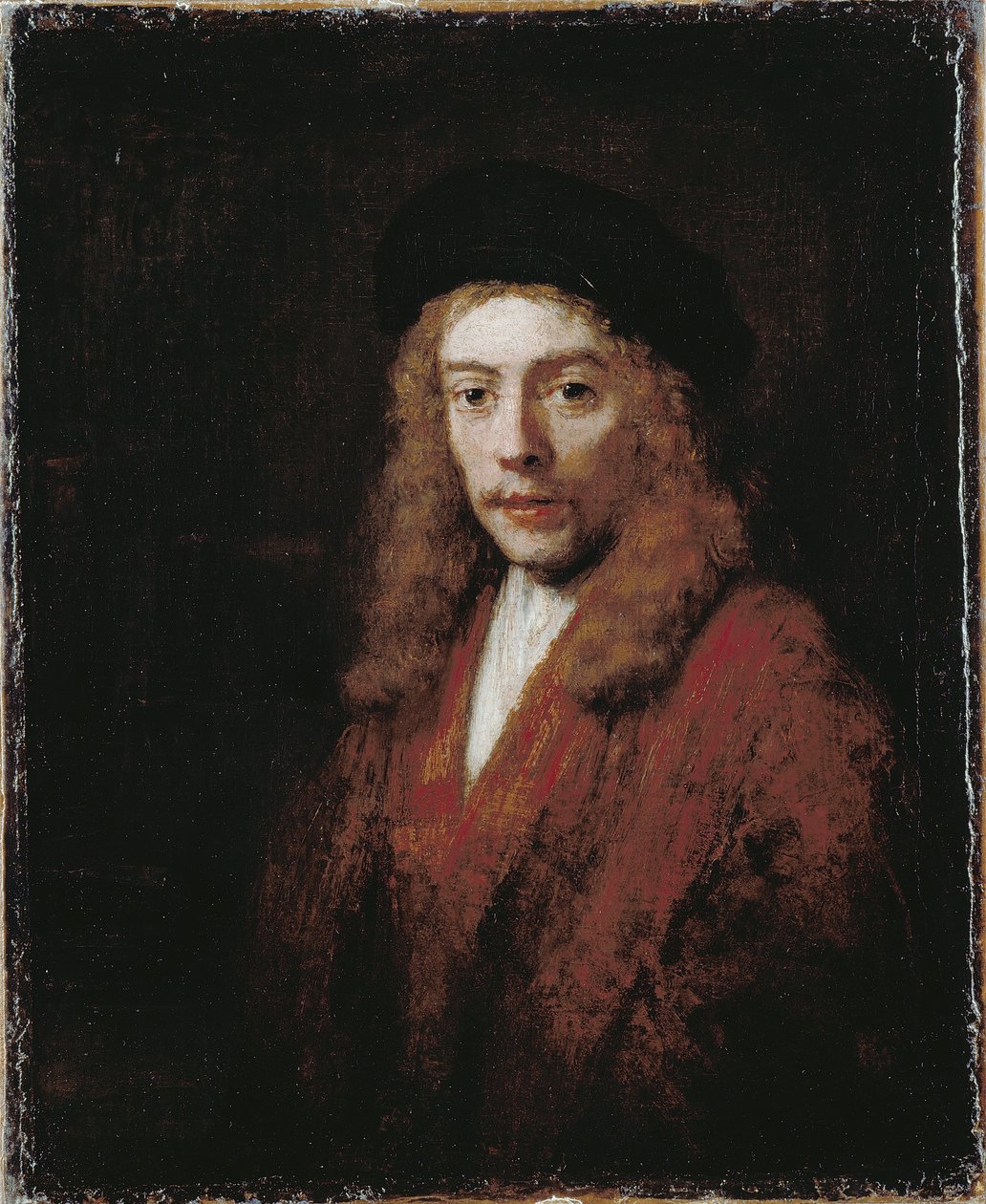 Ein junger Mann, vielleicht der Sohn des Künstlers Titus von Rembrandt van Rijn