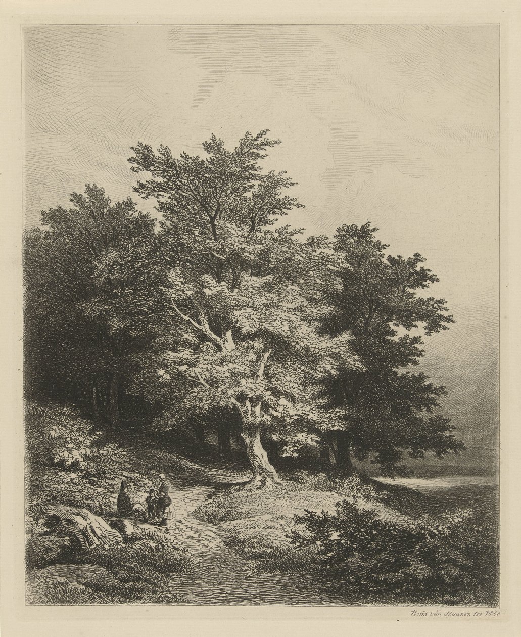 Figuren am Waldrand von Remigius Adrianus Haanen
