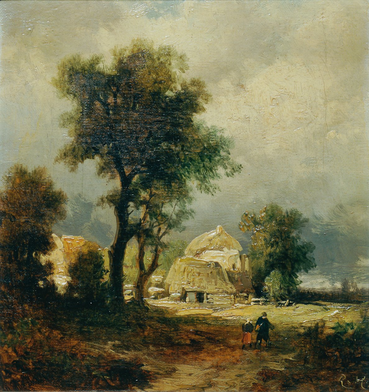 Ungarisches Dorf von Remigius Adrianus van Haanen