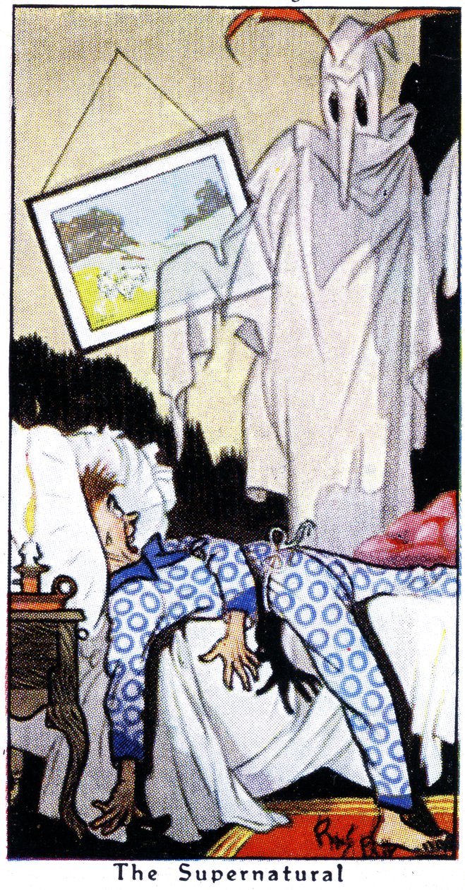 Erscheinung eines Geistes, 1936 von René Bull