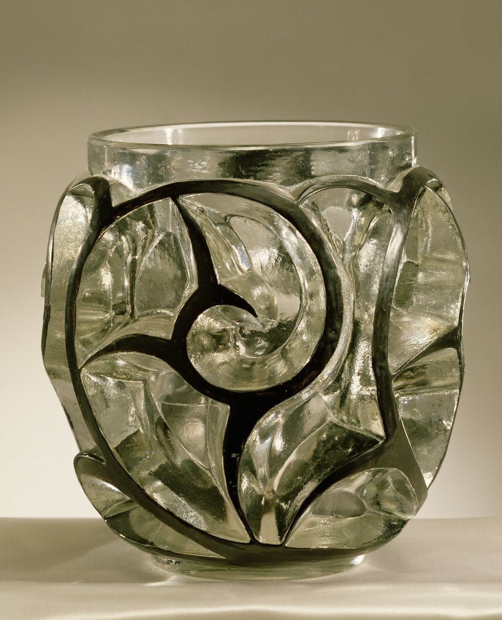 Whirpools Vase, 1926 von Rene Jules Lalique