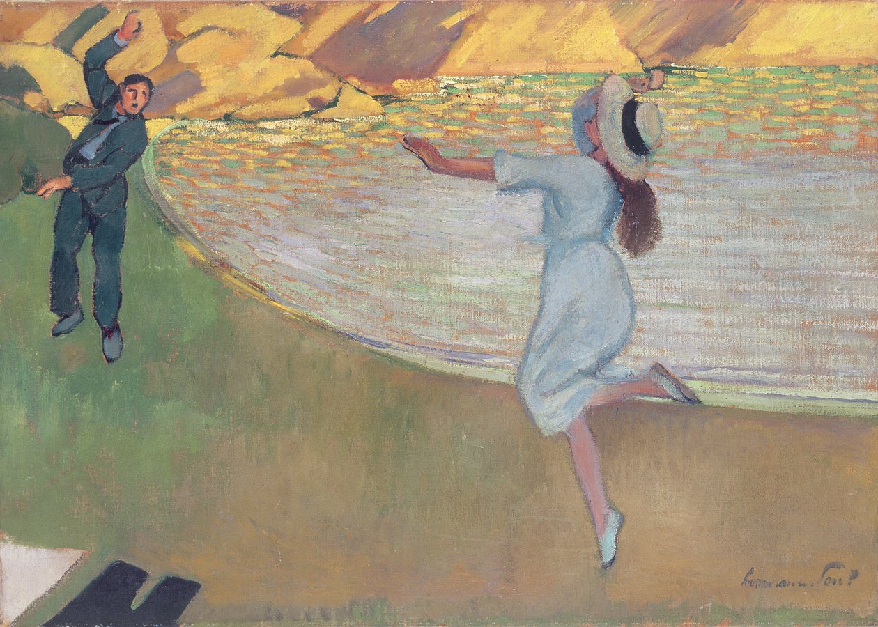 Die Liebenden, ca. 1900 von Rene George Hermann Paul