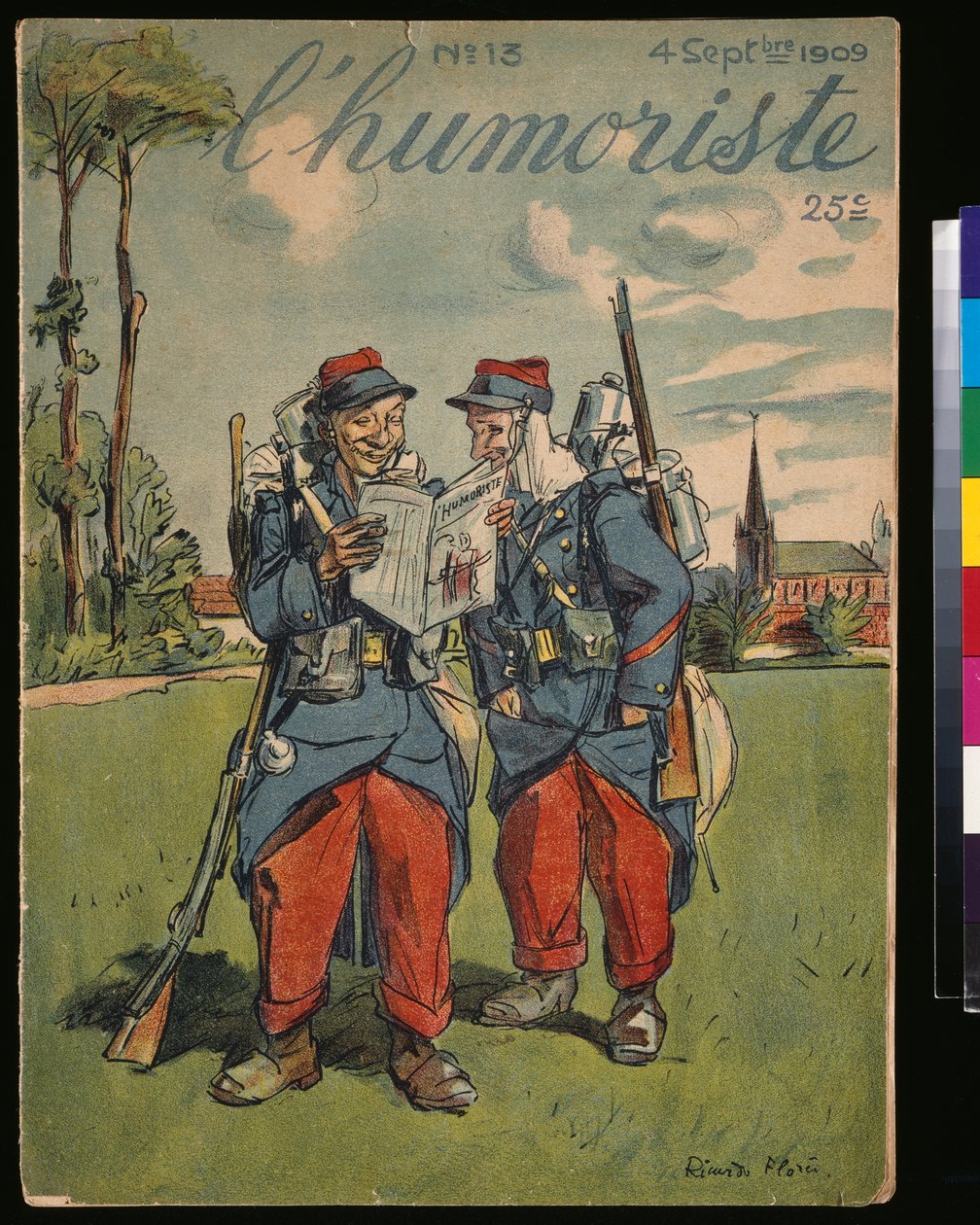 Französische Soldaten lesen, vom Cover von 