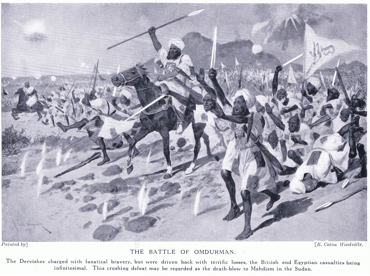 Die Schlacht von Omdurman 1898 AD von Richard Caton Woodville junior