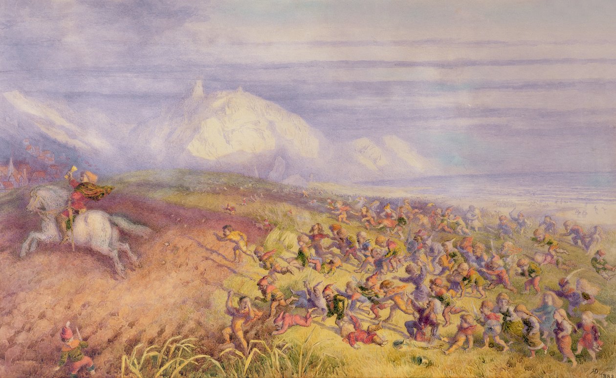 Der Altarkelch von Aegerus, 1883 von Richard Doyle