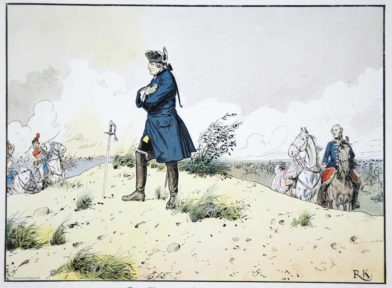 Kunersdorf, 12. August 1759 von Richard Knoetel