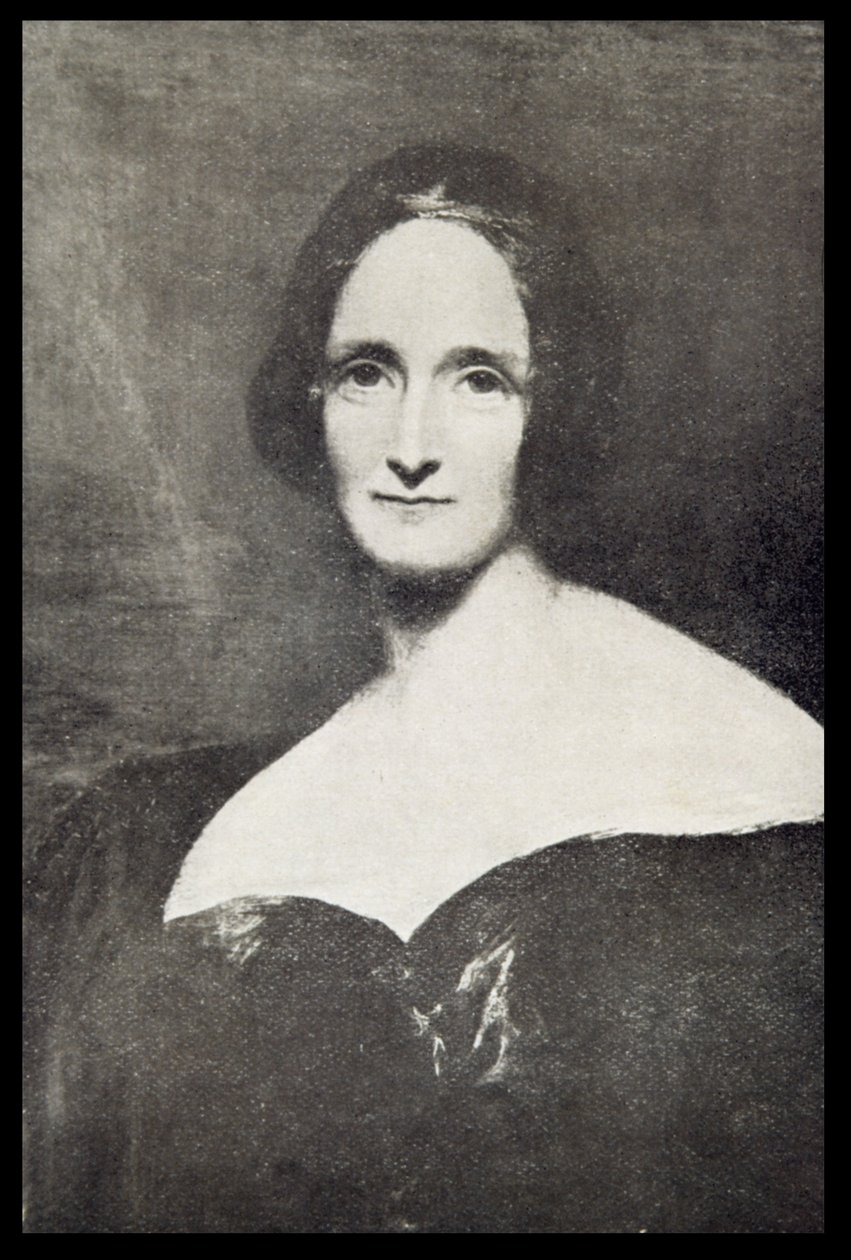 Mary Wollstonecraft Shelley (1797-1851) von Richard Rothwell