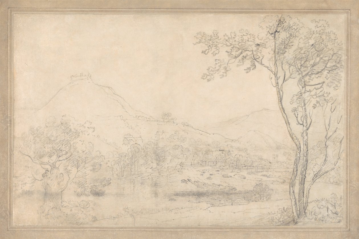 Castell Dinas Bran, Wales von Richard Wilson