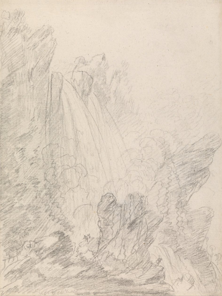 Der Wasserfall von Terni von Richard Wilson