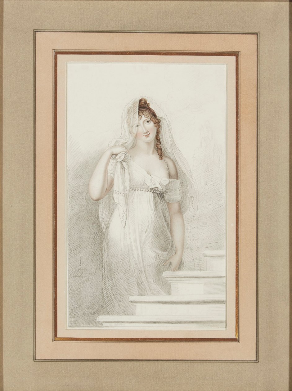 Porträt von Madame Récamier 1777-1849 von Richard Cosway