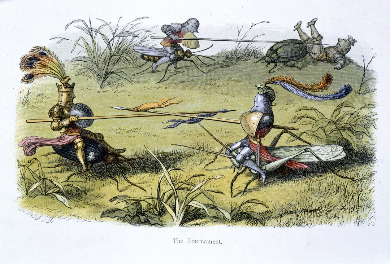 Elfenritter beim Turnier von Richard Doyle