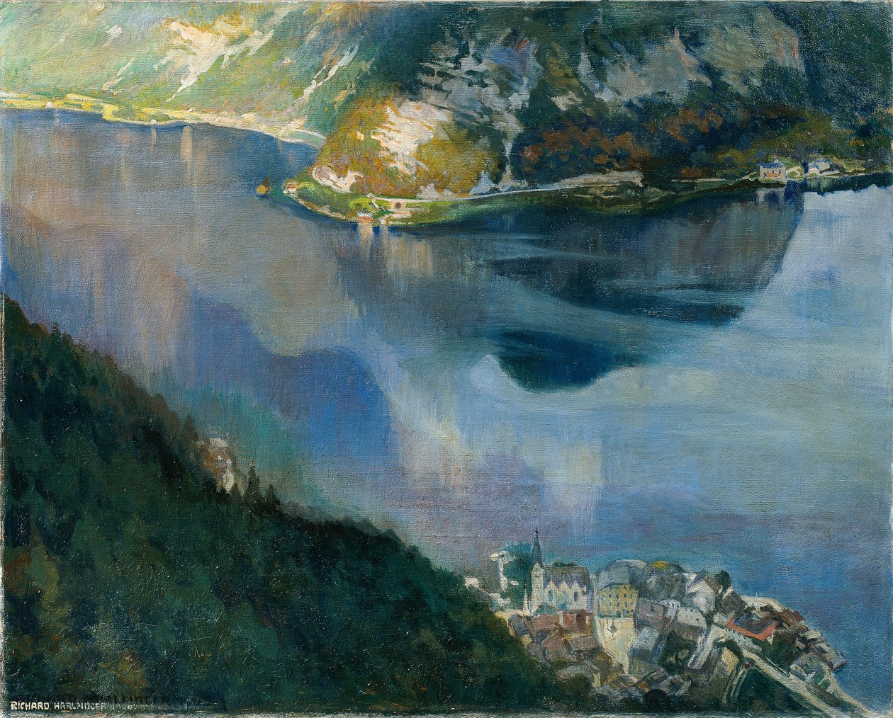 Hallstätter See von Richard Harlfinger