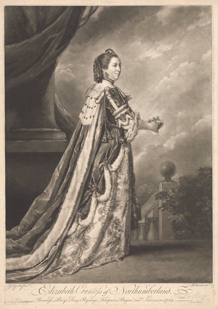 Elizabeth, Gräfin von Northumberland von Richard Houston