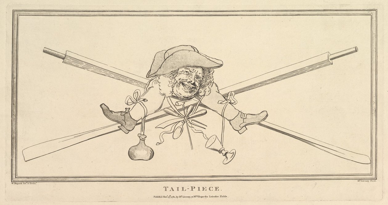 Schlussstück, 27. November 1781 von Richard Livesay