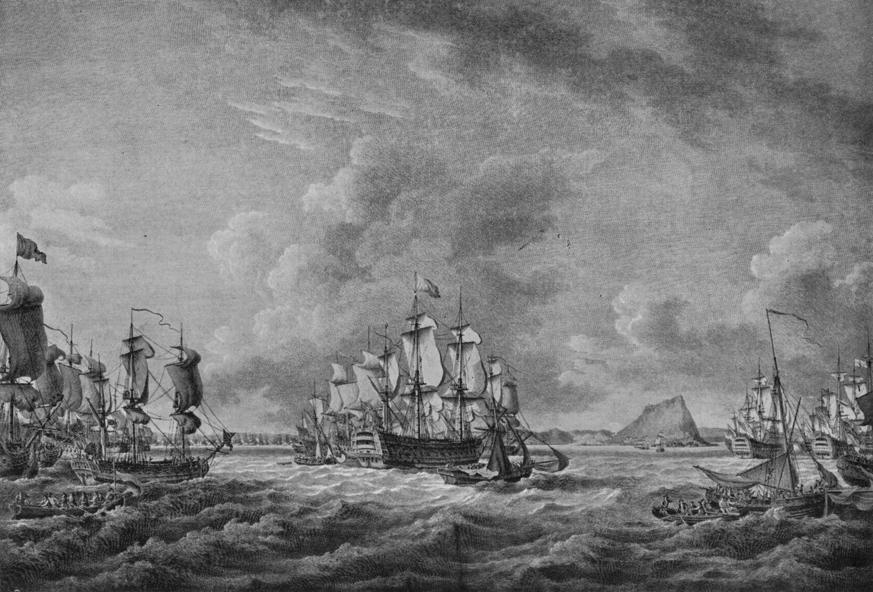 Howe in Gibraltar von Richard Paton