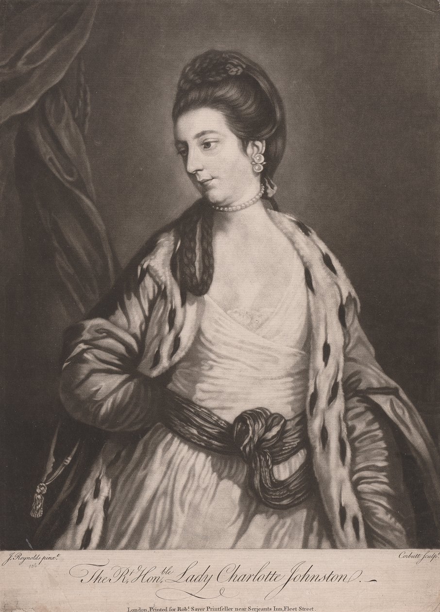 Die ehrenwerte Lady Charlotte Johnston von Richard Purcell