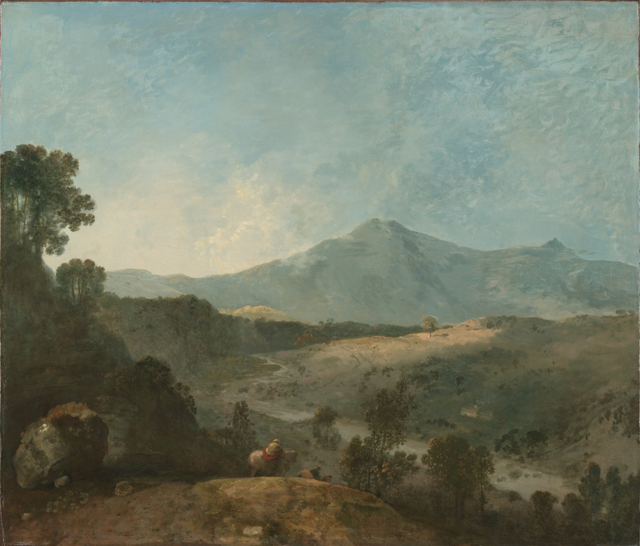 Cader Idris, mit dem Mawddach-Fluss von Richard Wilson